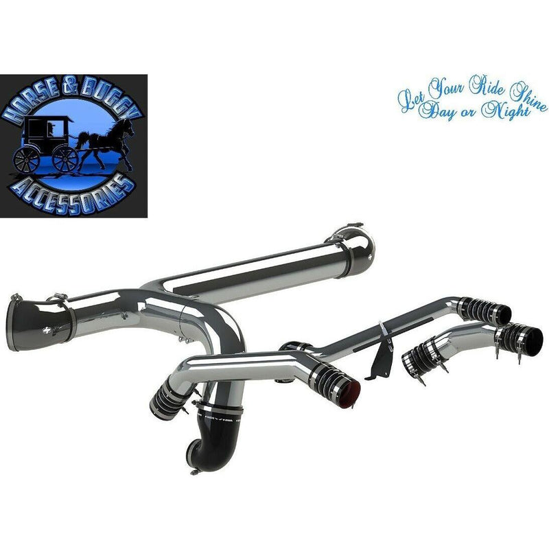 AIK-KWW-ISX Kenworth W900L Air Intake Kit Cummins isx 2011-2017 KENWORTH Dark Slate Gray