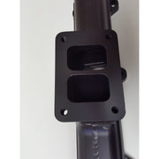 steed speed cat c15 turbo manifold cnc steel one piece cooler egt's black manifold Dark Slate Gray