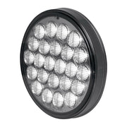 78277bp smoked white led 4" pearl driving light universal mount dot approved new 78277bp 4" ROUND Dark Slate Gray