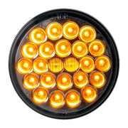 78275bp smoked led 4" pearl stop turn tail universal mount dot approved new 78275bp 4" ROUND Dark Slate Gray