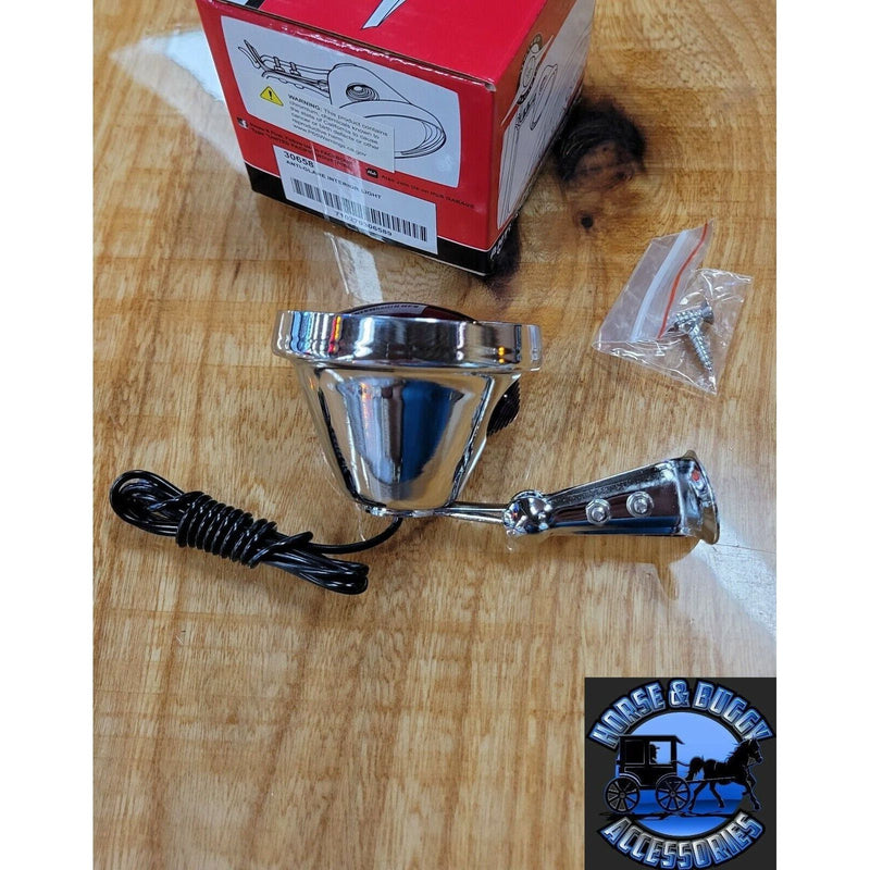 old school Vintage Anti-Glare Interior Light Purple w/mounting hardware 30658 LIGHTING Dim Gray