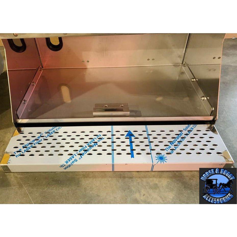 TP-1668 Trux Peterbilt 304 s.s. toolbox box replacement 359,379,389,589 passenger side PETERBILT Dim Gray