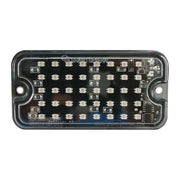 Grand General Ultra Thin Rectangular Surface Mount Strobe Light 40 Amber LEDs 81741 UNIVERSAL Dark Slate Gray
