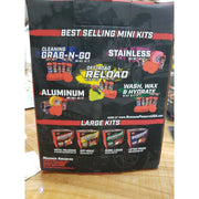 renegade polish grab and go kit semi car truck pickup cleaner shine wax metal RP-MINIKIT-GRABNGO POLISHING Tan