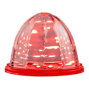 Grand General CLASSIC WATERMELON SURFACE MOUNT LED LIGHT TURN/MARKER LIGHTS watermelon sealed led 81953 red/clear light only Light Coral