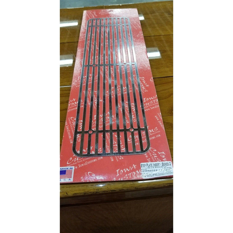 IC996022-14 iowa customs step plate insert stainless series 2 20"x6" semi truck STEP PLATE Dark Olive Green