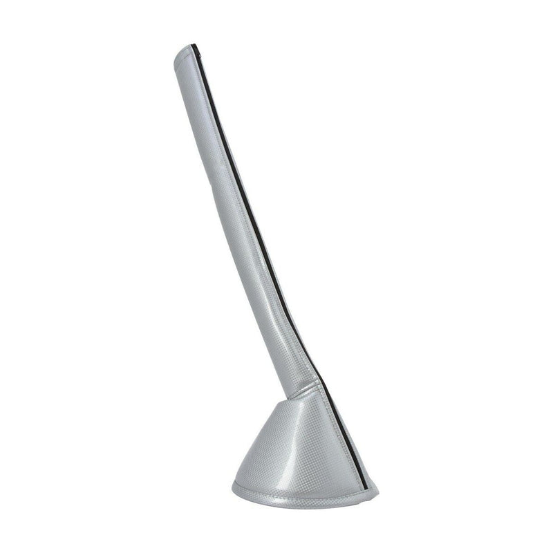 99736 silver carbon fiber SHIFTER BOOT COVER 30" universal PETERBILT KENWORTH 99736 UNIVERSAL Gray