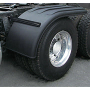 TFEN-H39 66″ Poly Half Tandem Fenders – Polypropylene (Poly) (Sold in Pairs) HALF FENDERS Dark Slate Gray