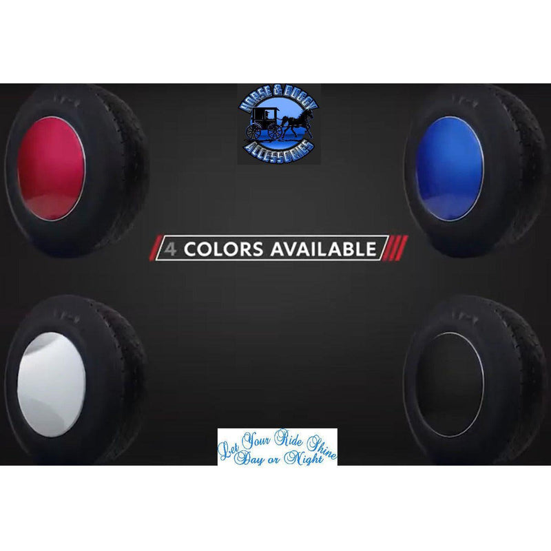 Aero Full-Moon Rear Axle Cover Kit matte blue universal united pacific up-10345 AXLE COVER Black