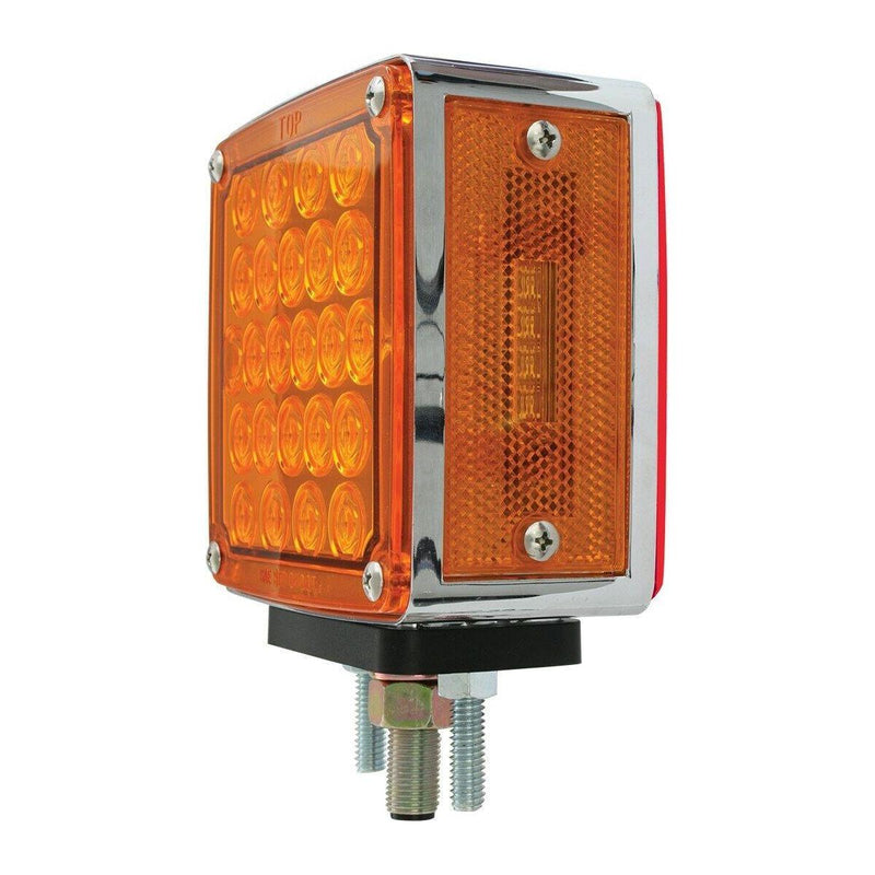 77624 Square Double Face Pearl LED Pedestal Light Red/Amber (Passenger) UNIVERSAL Sienna