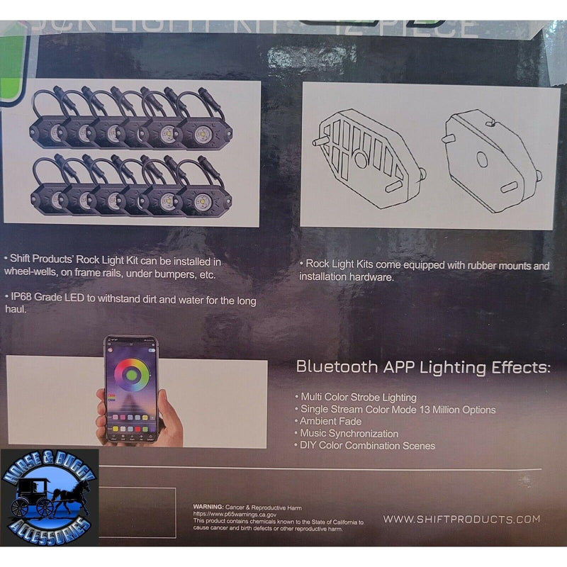 Shift products custom Peterbilt Kenworth freightliner universal underglow kit #172099 underglow Dark Slate Gray