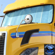 Window Sunshade For 2002-2021 Volvo VNL sun blocker privacy shield 98991 VOLVO Goldenrod