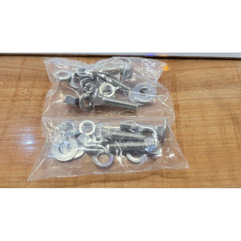 24" stainless steel mudflap weights pair weight w/backing plate universal #10424 MUD FLAP WEIGHTS Rosy Brown