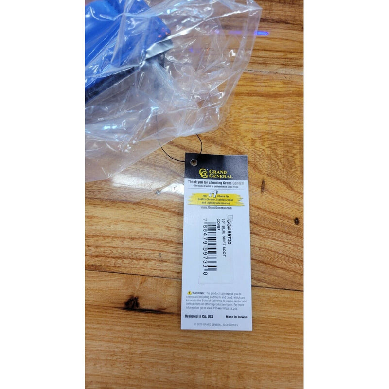 matte blue SHIFTER BOOT COVER 30" PETERBILT KENWORTH FREIGHTLINER new 99733 UNIVERSAL Dim Gray