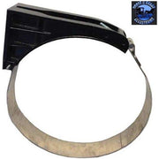 Peterbilt 6" wide stainless steel fuel tank straps 26" #pft-fts-26-6-ss-st PETERBILT Black