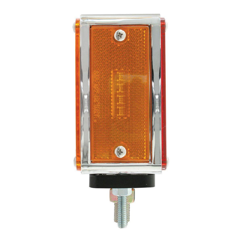 77621  Square Double Face Pearl LED Pedestal Light Red/Amber  (Driver) UNIVERSAL Sienna