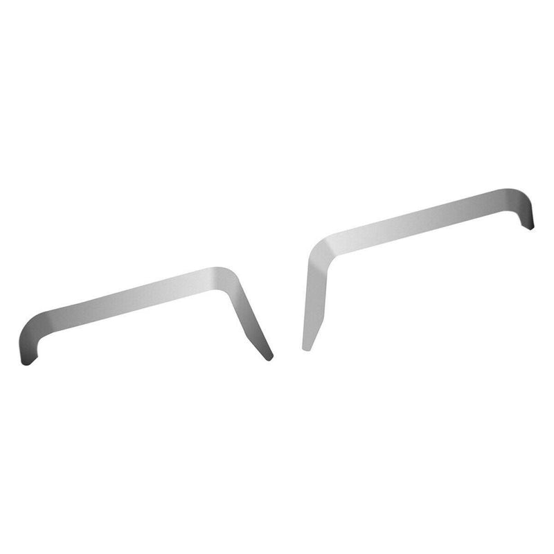 TK-1401 Kenworth W900 t600 t660 t680 t800 Stainless Steel Door Window Shades new tk-1401 KENWORTH Gray