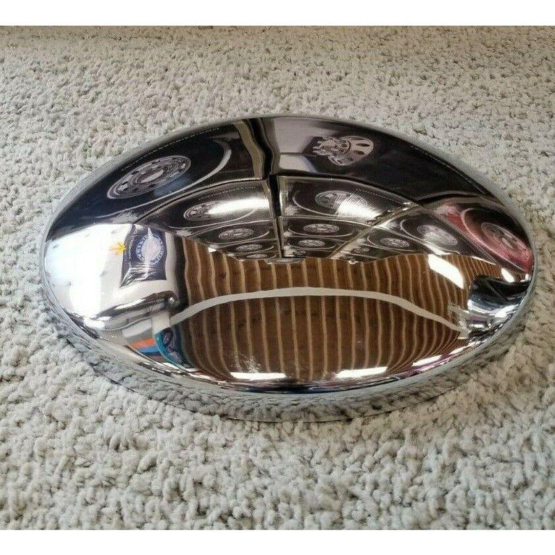 THUB-RP Rear Axle Cover Replacement Hubcap – Dome Hubcap | Chrome ABS Plastic REAR AXLE COVER Rosy Brown