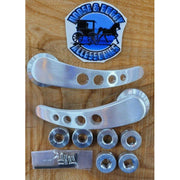 Billet Door Handle Kit universal pickup truck rat rod ford Chevy Mopar up-24039 DOOOR HANDLE Dim Gray