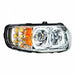 Light Gray Peterbilt 389 Headlight 388 2008 and newer LED Chrome pair drivers passenger PETERBILT Passenger's Side