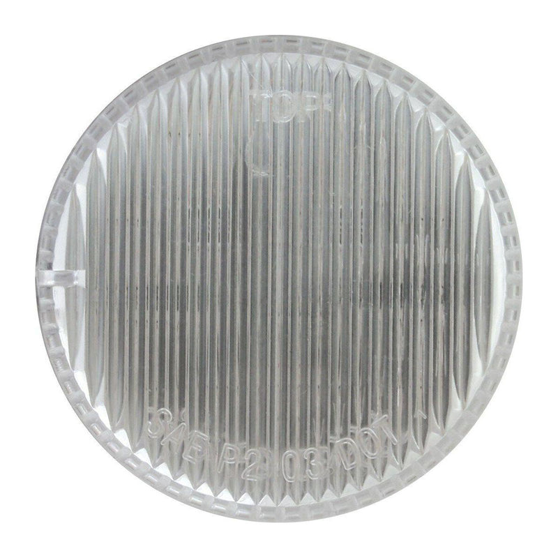 2" ROUND FLEET LED MARKER LIGHT universal grommet mount 2 PRONG (Choose Color) UNIVERSAL LED LIGHTING Amber/Amber,Red/Red,amber/ clear lens,red /clear lens Dark Gray