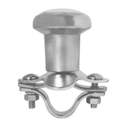 CHROME ALUMINUM STEERING WHEEL SPINNER universal mount truck semi car new 80100 steering wheel Dark Gray