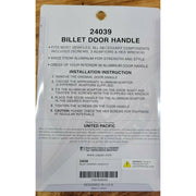 Billet Door Handle Kit universal pickup truck rat rod ford Chevy Mopar up-24039 DOOOR HANDLE Gray