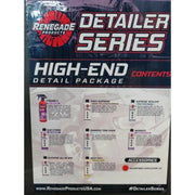 renegade high end detail kit universal paint car truck sealant wax cleaner soap rp-LFGRPKR-HE-KIt POLISHING Gray