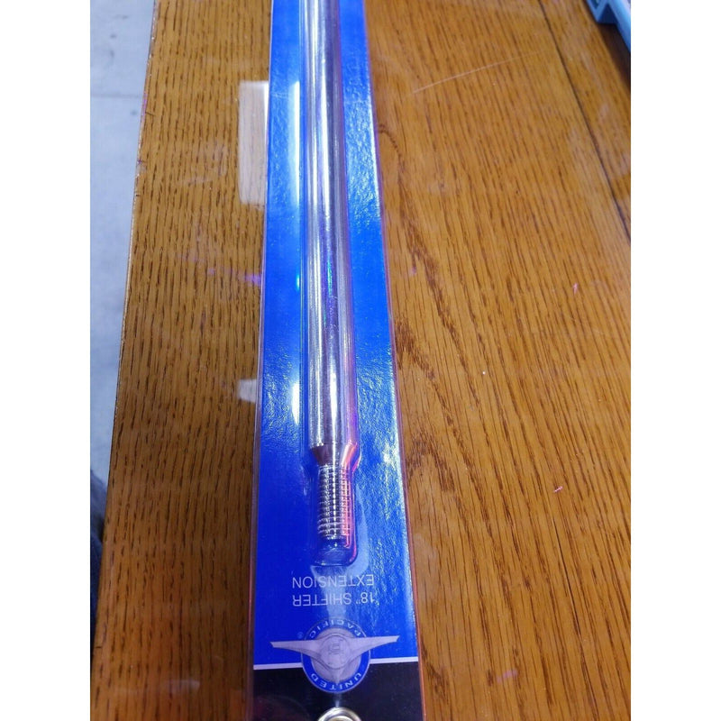 chrome shifter extender 18" universal 1/2" thread truck #92585 UNIVERSAL Sienna