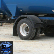 Single hump trux 76" black poly plastic 1 pair fenders mounting hardware #trx-spc19 SINGLE AXLE FENDER Light Gray