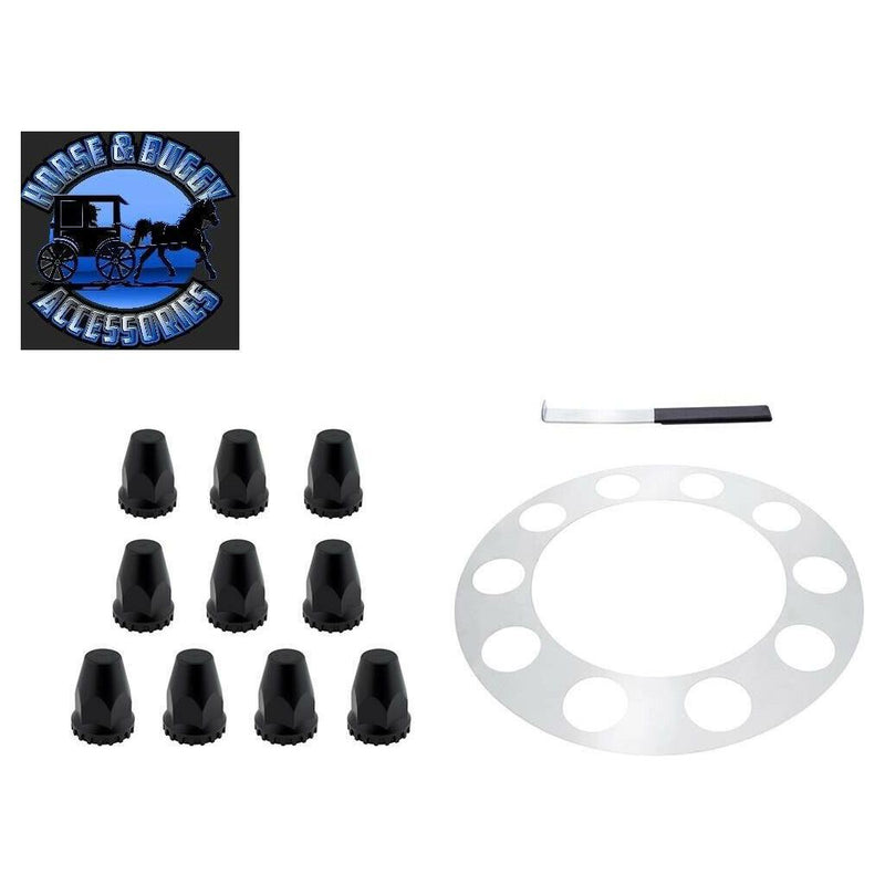 Aero Full-Moon Rear Axle Cover Kit matte blue universal united pacific up-10345 AXLE COVER Dark Slate Gray