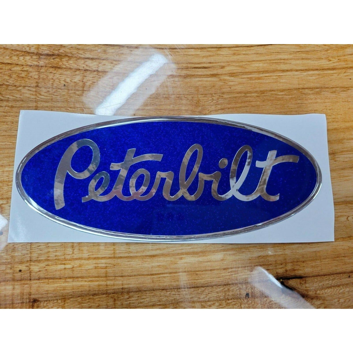 Peterbilt GRILL Decal RED 1999 2000 04 FORD F250 350 450 550 Super Duty Emblem E - Foto 5