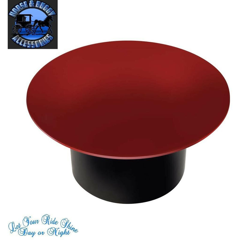 Aero Full-Moon Rear Axle Cover Kit matte red universal up-10346 AXLE COVER Dark Red