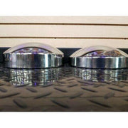 20025 stainless steel rear hub cap universal 8"  3'' sides peterbilt kenworth 20025 hub cover Dark Slate Gray