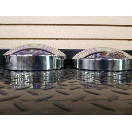 20025 stainless steel rear hub cap universal 8"  3'' sides peterbilt kenworth 20025 hub cover Dark Slate Gray