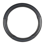 54031 18" deluxe pvc steering wheel cover w/BLUE stitching line universal truck 54031 steering wheel Dark Slate Gray