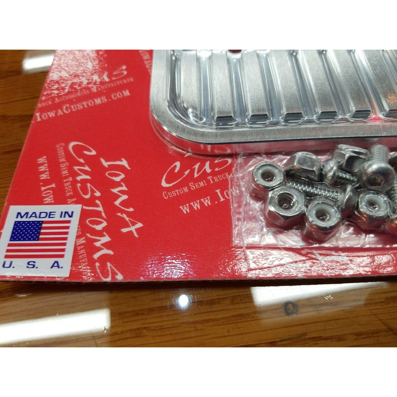 IC997022-11 Iowa customs universal billet aluminum step plate semi truck 20" by 6" series 2 IC-997022-11 UNIVERSAL Sienna