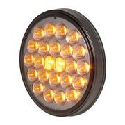 78275bp smoked led 4" pearl stop turn tail universal mount dot approved new 78275bp 4" ROUND Rosy Brown
