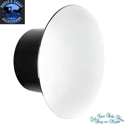 Dark Slate Gray Aero Full-Moon Rear Axle Cover Kit mirror Chrome universal up-10326 AXLE COVER