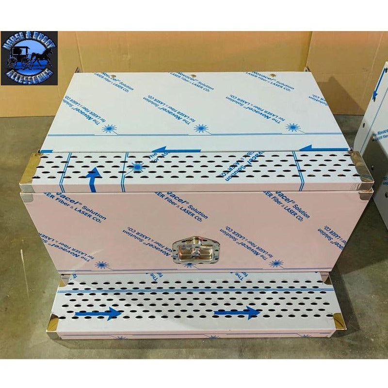 TP-1667 Trux Peterbilt 304 s.s. battery step box replacement 359,379,389,589 drivers side PETERBILT Rosy Brown