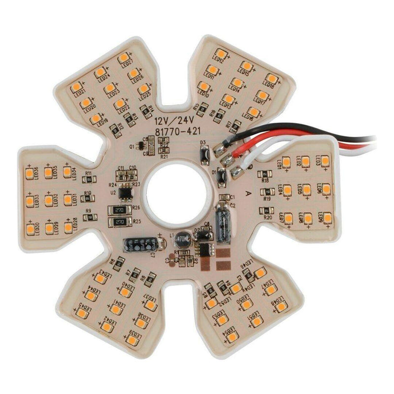 Dual Function Ultra Thin Hex Air Cleaner LED Light (green) #81778 LIGHTING Rosy Brown