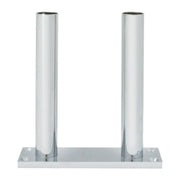 69979 air horn valve lever chrome floor mount stand 7" set new universal truck UNIVERSAL Light Gray