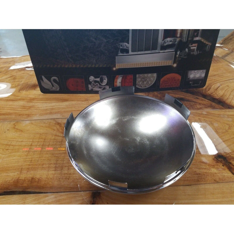 10770 universal 1" lip hub oil cap front chromed steel 10770 hub cover Dark Olive Green