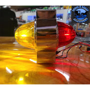 Custom Watermelon Kenworth hood turn signal (Sold in Pairs) (Mounts Only) #171385 KENWORTH TURN SIGNAL Sienna