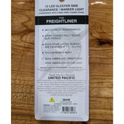 UP-38448 15 LED Freightliner Sleeper Clearance/Marker Light LED/amber Lens new up-38448 LIGHTING Sienna