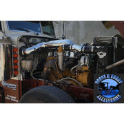 aik-379-c15 Dynaflex Peterbilt 379 Chrome cold Air Intake Kit cat c15 PETERBILT Dark Slate Gray