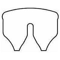 minimizer fifth wheel plate no grease slick plate white polymer 5 year warranty UNIVERSAL 100077 Light Gray