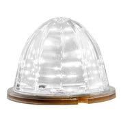 Grand General CLASSIC WATERMELON SURFACE MOUNT LED LIGHT TURN/MARKER LIGHTS watermelon sealed led 81954 cool white -light only Light Gray