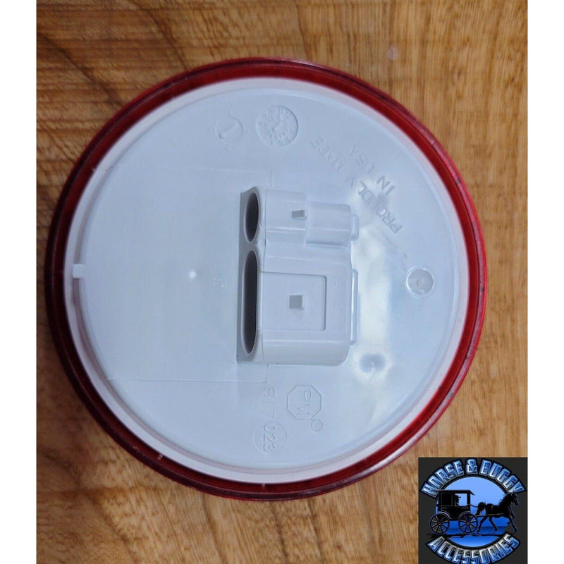 Peterson #817r stop turn tail red tail light 4" piranha series 4" Light Steel Blue