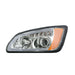 Gray Kenworth T660 Headlights Pair LED Bar Projector chrome OE# P541059100 2008-2016 89440 - 89441 KENWORTH